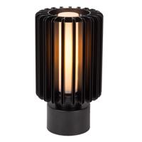Lucide LAMBRES - Tafellamp - Ø 15 cm - 1xE27 - Zwart - thumbnail