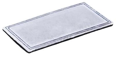 Set di 3 filtri per fontana classica - Grigio - Per cane