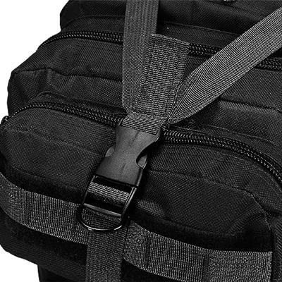 VidaXL Rugzak legerstijl 50 l zwart VidaXL Rugzak legerstijl 50 l zwart