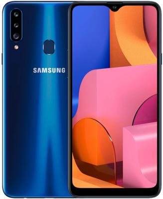 Samsung Galaxy A20s incl. KPN prepaid SIM 2GB Data & 10,- beltegoed Smartphone