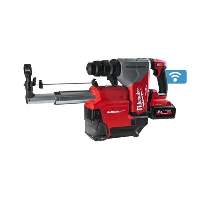 Milwaukee M18 FUEL™ ONEFHPX DEL-552C ONE-KEY™ Accu combihamer SDS-Plus 5,0J + snelwisselboorkop + stofafzuiging 18V 5.5Ah in HD-Box - 4933478498