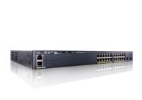 Cisco WS-C2960X-24TS-L Catalyst 2960-X Switch (24x 10/100/1000 Ethernet-poort, 4x BASE-LAN-Base) - thumbnail