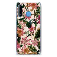 Huawei P30 Lite Case Flowers - thumbnail