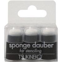 Tsukineko • sponge dauber vinger spons 3st. - thumbnail