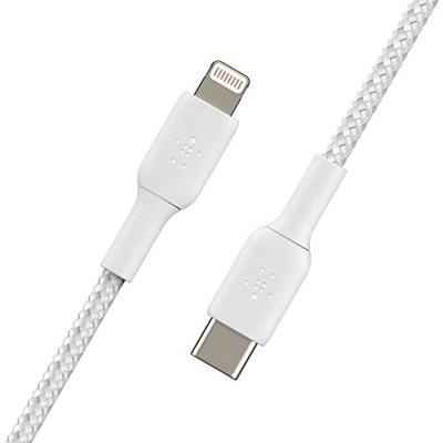 Belkin BOOSTCHARGE gevlochten USB-C naar Lightning kabel