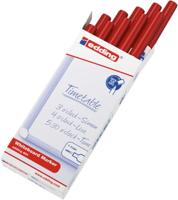 Whiteboard-marker Edding 661 Rood Whiteboard (10 Stuks) - thumbnail
