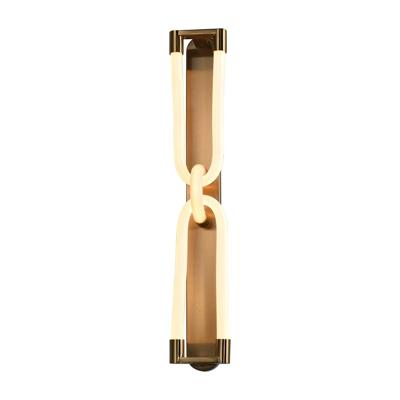 Richmond Wandlamp 'Lysa' kleur Brushed Gold
