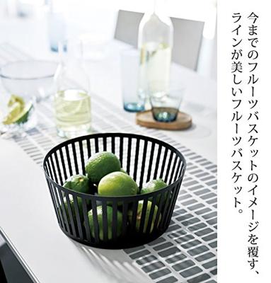 YAMAZAKI - Tower - Fruitschaal 20cm Zwart YAMAZAKI - Tower - Fruitschaal 20cm Zwart