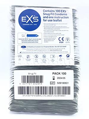 EXS Snug Fit - Smallere Condooms grootverpakking (100 stuks)