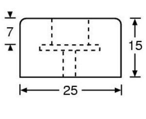 Adam Hall 4904 M4 AH Rubberen voeten 4 stuk(s)