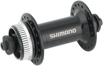 SHIMANO voornaaf fh-mt200-b 36 gaats center lock remschijfbevestiging zwart SHIMANO voornaaf fh-mt200-b 36 gaats center lock remschijfbevestiging zwart