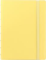 Filofax notitieboek Classic Pastels A5 kunstleer geel - thumbnail