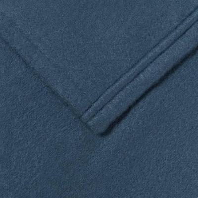 VidaXL Gooi deken marineblauw 200 x 150 cm fleece