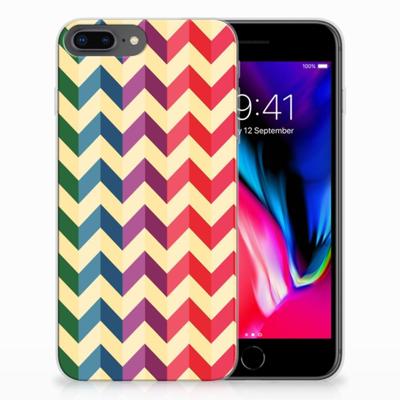 Apple iPhone 7 Plus | 8 Plus | TPU bumper | Zigzag Multi Color Apple iPhone 7 Plus | 8 Plus | TPU bumper | Zigzag Multi Color