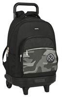 Schoolrugzak met Wielen Safta Stone Zwart 33 x 45 x 22 cm - thumbnail