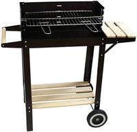 Houtskoolbarbecue - verrijdbaar - thumbnail