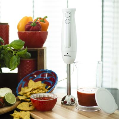 Inventum mx201s staafmixer set 400w rvs/wit