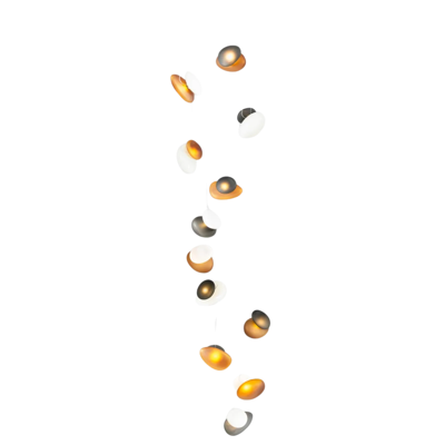 A-N-D - Pebble Kroonluchter 12 Cluster Hanglamp