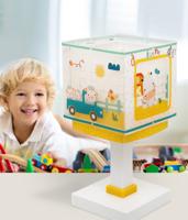 Dalber Kinderkamer tafellampMy Farm geel met wit - 63401 - thumbnail
