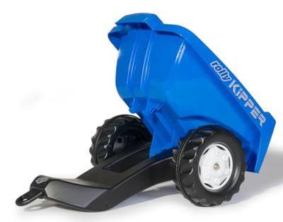Rolly Toys Kipper II aanhanger blauw - thumbnail