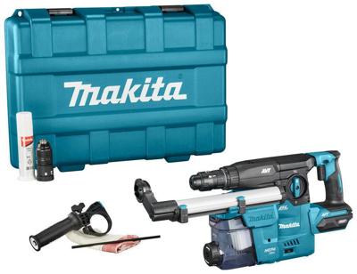 Makita HR009GZ02 Accu combihamer SDS-Plus 3,9J + snelwisselboorkop + stofafzuiging XGT 40V Max Basic Body in koffer Makita HR009GZ02 Accu combihamer SDS-Plus 3,9J + snelwisselboorkop + stofafzuiging XGT 40V Max Basic Body in koffer