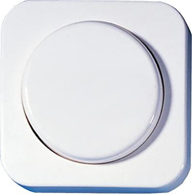 Opus Basic afdekking voor draaidimmer en potentiometer polarwit