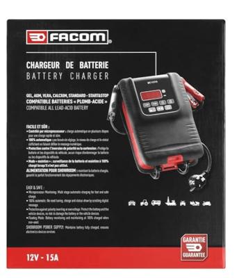 Facom Acculader 12 V 15A - BC1215PB - BC1215PB