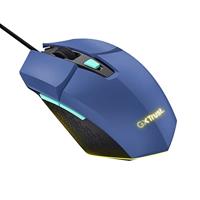 Trust GXT109B FELOX Gaming-muis Kabelgebonden Optisch Blauw 6 Toetsen 6400 dpi Verlicht - thumbnail