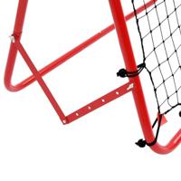 VidaXL Voetbal kickback rebounder verstelbaar 100x100 cm - thumbnail