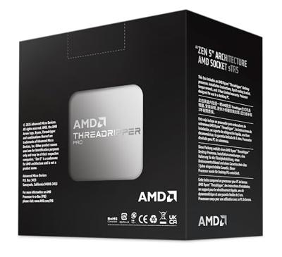 AMD Ryzen Threadripper Pro 9000 WX-Series Serverprocessor 32 x 4 GHz 32-Core Socket: AMD sTR5 350 W 100-100000723WOF