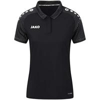 JAKO 6322D Polo Performance Dames - Zwart/Antra Light - 34 - thumbnail
