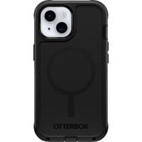 Otterbox Defender Backcover Apple iPhone 16e, iPhone 15, iPhone 14, iPhone 13 Zwart MagSafe compatible - thumbnail