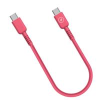 Kabel USB-C naar USB-C Muvit for Change Magenta 0,2 m - thumbnail