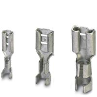 Phoenix Contact 3240156 Platte stekker (female) Insteekbreedte: 6.3 mm Insteekdikte: 0.8 mm 180 ° Ongeïsoleerd Metaal 100 stuk(s) - thumbnail