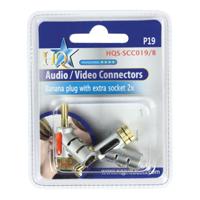 banana plug-jack 24K - thumbnail