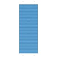 VidaXL Plissé rolgordijn 80x200 cm stofbreedte 79,4 cm polyester blauw - thumbnail