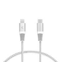 Kabel USB-C naar Lightning KSIX Grijs - thumbnail