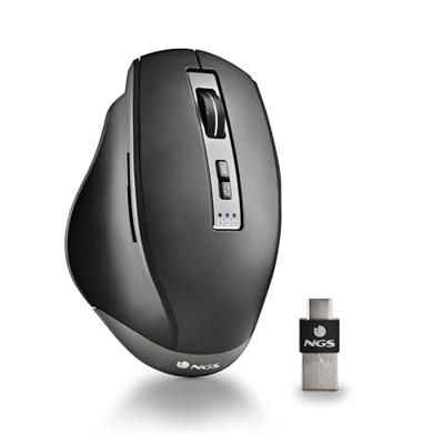 Muis NGS BLUR-RB Zwart Wireless 3200 DPI