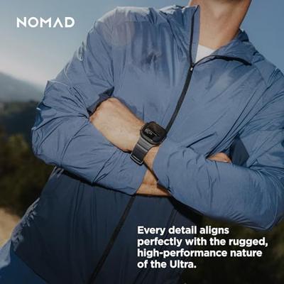 Nomad Rocky Point band / black hardware (45-49mm) - Storm Nomad Rocky Point band / black hardware (45-49mm) - Storm