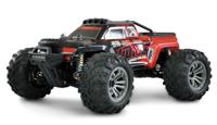 Amewi Daphoenodon Rood Brushed 1:12 RC auto Elektro Monstertruck 4WD RTR 2,4 GHz Incl. accu en lader, Met lichteffect - thumbnail
