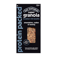 Eat Natural Super Granola Amandelen, Zaden & Honing 400 g bij Jumbo - thumbnail