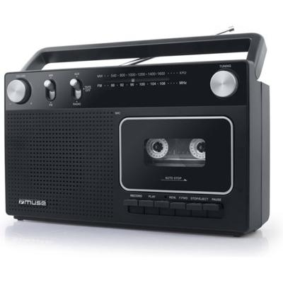 Muse M-152RC - Draagbare radio/cassetterecorder Muse M-152RC - Draagbare radio/cassetterecorder