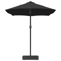 Tuinparasol Zwart 385 x 209 x 244 cm Stof - thumbnail