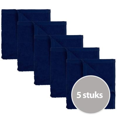 The One Keukendoek 50 x 50 cm Navy - 5 stuks