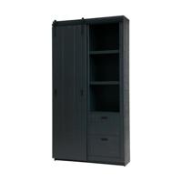 vtwonen Slide Barn kast Zwart - thumbnail