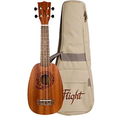 Flight Natural Series NUP310 Pineapple sopraan ukelele met gigbag