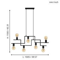 Eglo Design hanglampFembard - 43365 - thumbnail
