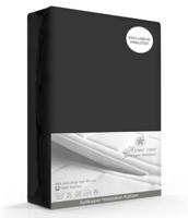 Homecare - Splittopper Hoeslaken Katoen - Zwart - 180 x 220 - thumbnail