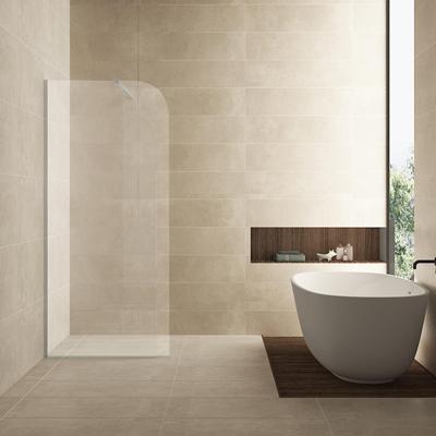 Inloopdouche Wiesbaden Curvea 80x200 cm 8 mm Nano Helder Glas Inloopdouche Wiesbaden Curvea 80x200 cm 8 mm Nano Helder Glas