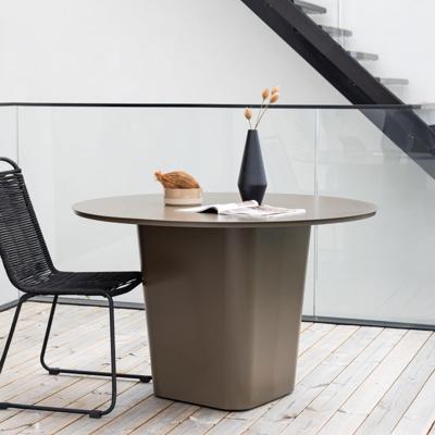 Nohr Ronde Tuintafel 'Jyoti' 120cm, kleur Bruin